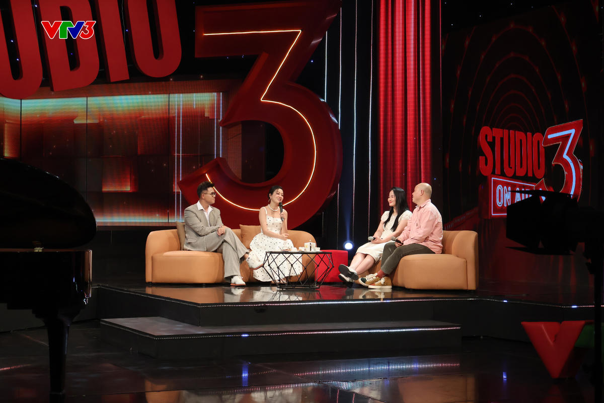 Số đầu tiên của “Studio 3” sẽ chính thức lên sóng vào lúc 20h Chủ nhật, ngày 5/4. Ảnh: VTV.