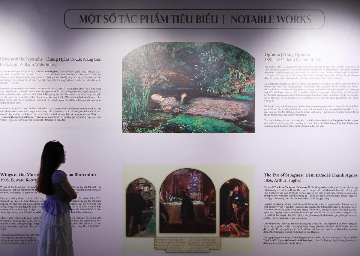 Sự kết hợp giữa thơ và hội họa tại triển lãm nhận được phản hồi tích cực từ công chúng. Các tác phẩm hội họa lấy cảm hứng từ thi ca được trưng bày kèm phần văn bản liên quan, cung cấp thêm thông tin để người xem hiểu rõ nội dung và bối cảnh tác phẩm.