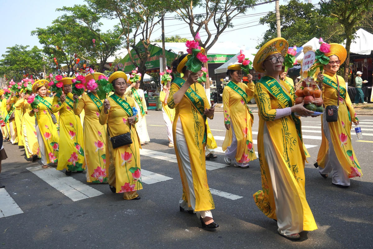 Trang nghiêm nghi lễ tại Lễ hội Quán Thế Âm Ngũ Hành Sơn Đà Nẵng