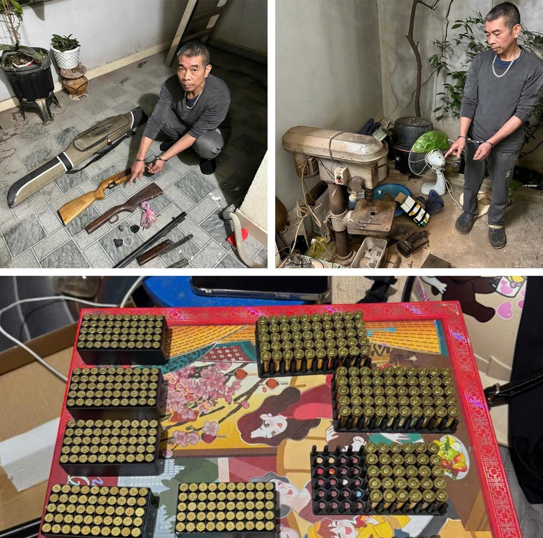 Đối tượng Hoàng Sơn và nơi sản xuất súng, đạn.