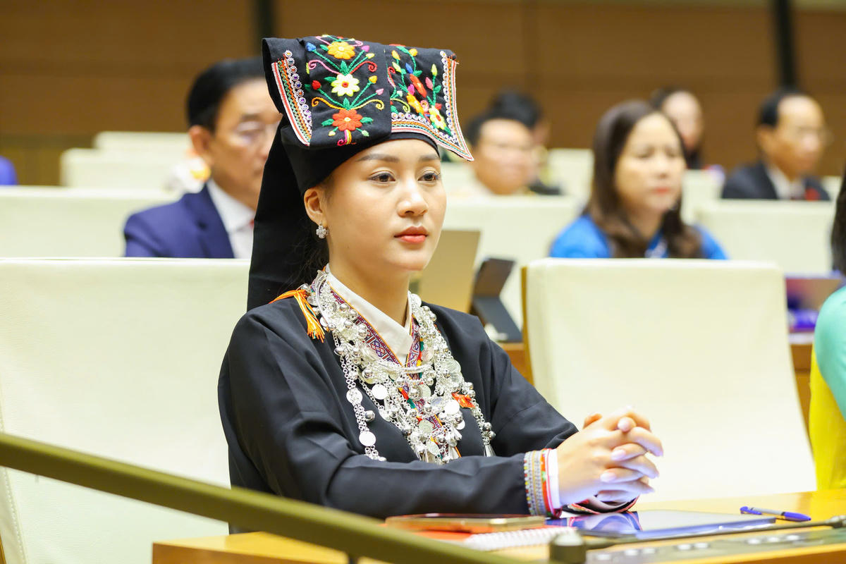 Các đại biểu dự phiên khai mạc Kỳ họp thứ Nhất, Quốc hội khóa XVI.