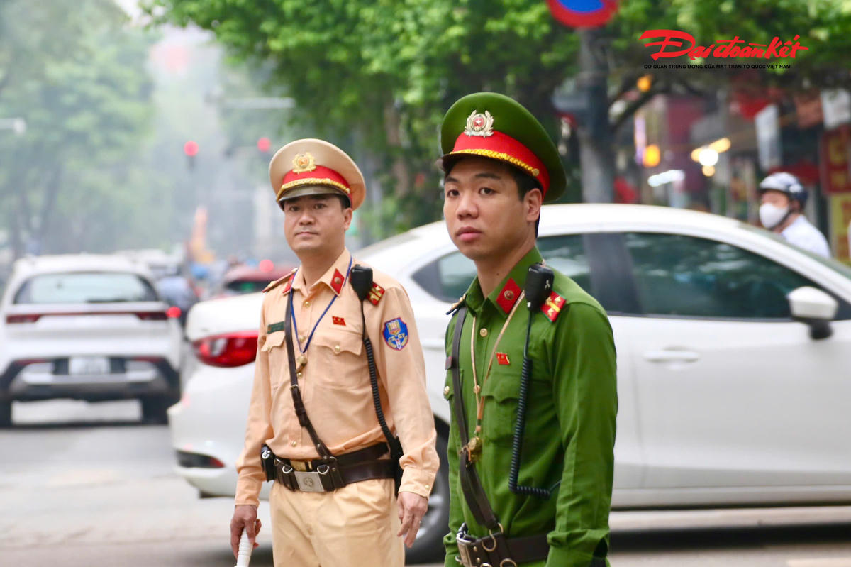 CSGT Hà Nội triển khai phương án bảo đảm TTATGT phục vụ Kỳ họp lần thứ nhất, Quốc hội khóa XVI