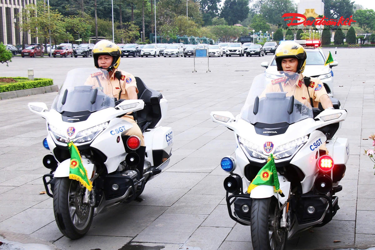 CSGT Hà Nội triển khai phương án bảo đảm TTATGT phục vụ Kỳ họp lần thứ nhất, Quốc hội khóa XVI