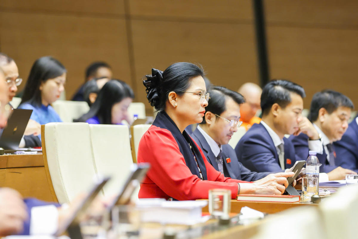 Các đại biểu dự phiên khai mạc Kỳ họp thứ Nhất, Quốc hội khóa XVI.