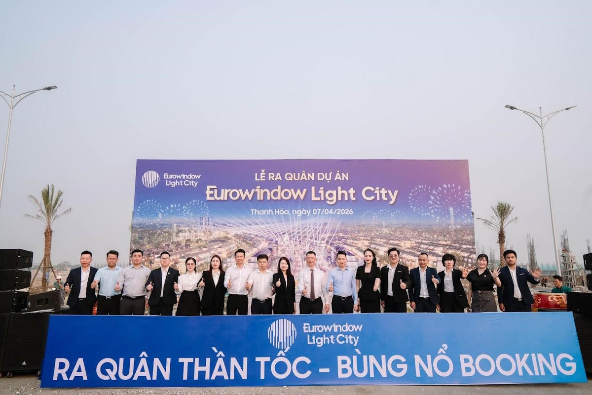 Dự án Eurowindow Light City ra quân, thu hút sự quan tâm tại Thanh Hóa