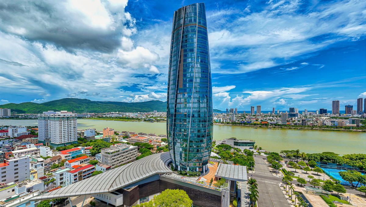 Một góc trung tâm TP Đà Nẵng. Ảnh: Da Nang.