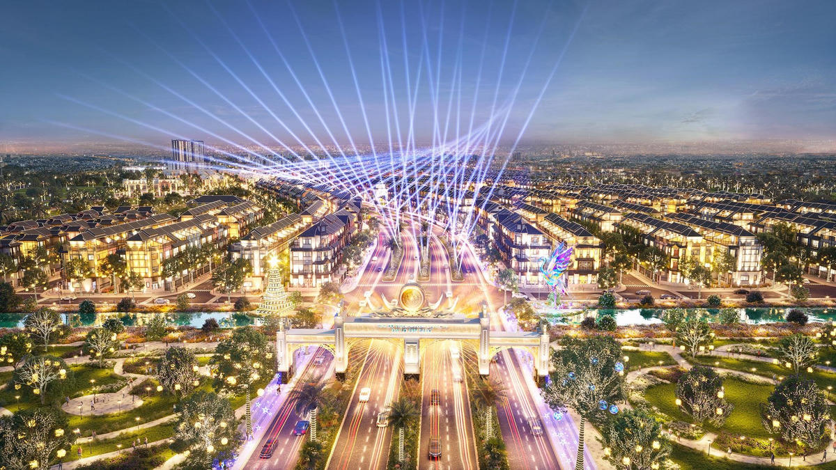 Đại lộ ánh sáng Di sản vừa là trục giao thông trung tâm vừa là công trình biểu tượng, không gian văn hóa, giải trí lớn của Thanh Hóa.