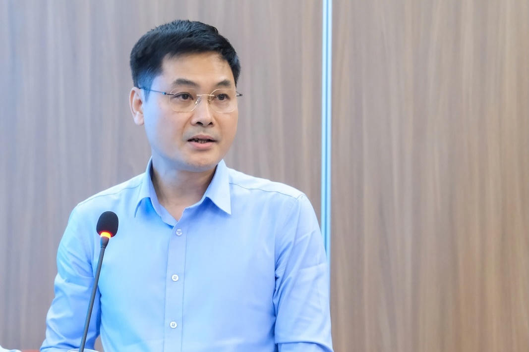 Ông Vũ Anh Tuấn - Phó Chủ tịch Công đoàn Y tế Việt Nam. Ảnh: PV