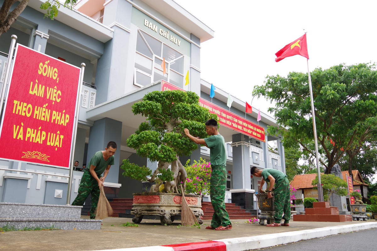 TP Hồ Chí Minh: Đồn biên phòng Phước Tỉnh xây dựng đơn vị chính quy, vững mạnh toàn diện
