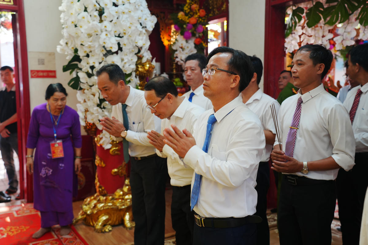 Nâng tầm Lễ hội Bửu Đản Thánh Mẫu Đệ Tam Thoải Cung thành sản phẩm văn hóa - du lịch đặc trưng