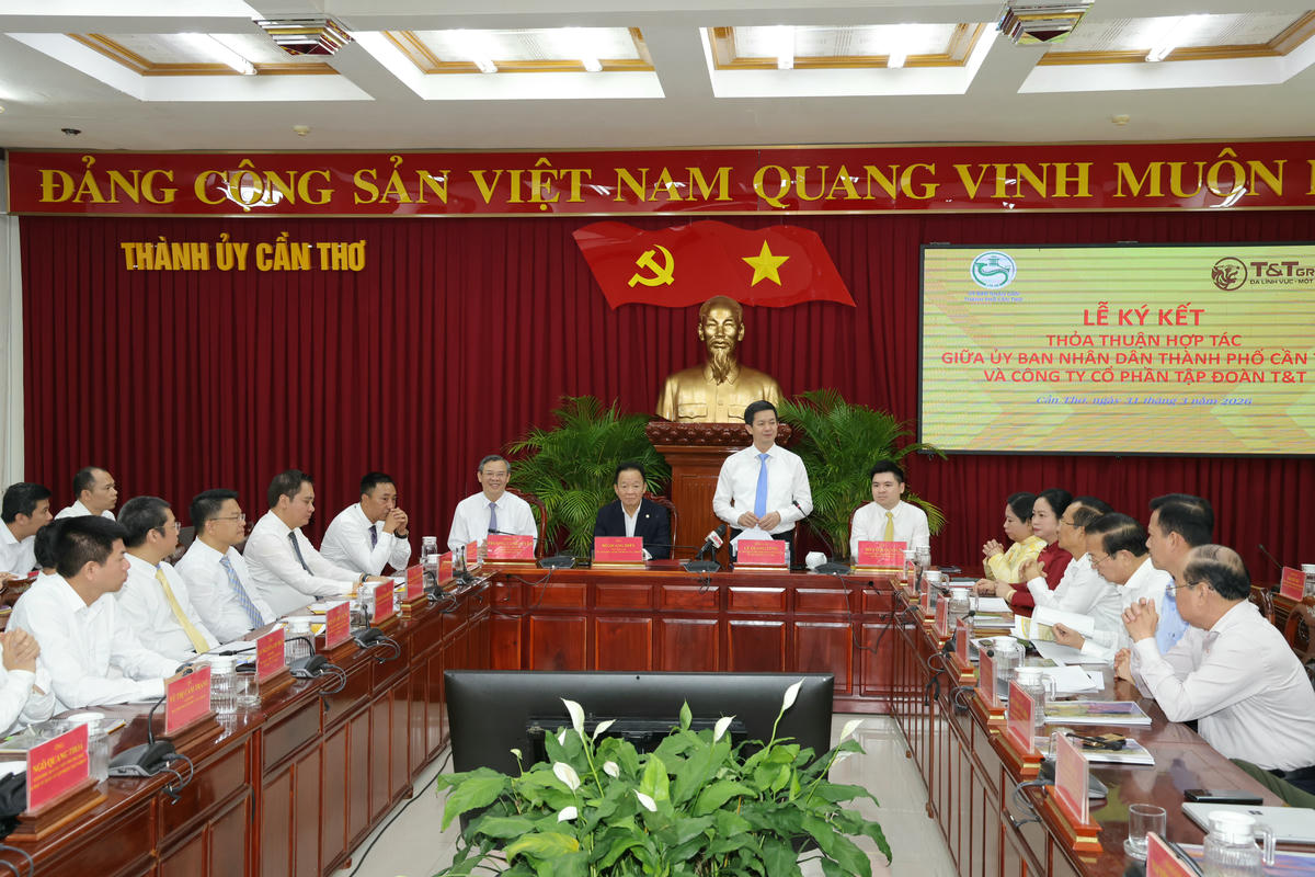 Quang cảnh lễ ký kết