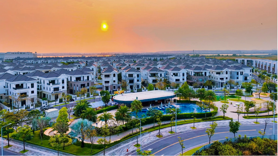 Một góc đô thị Aqua City.