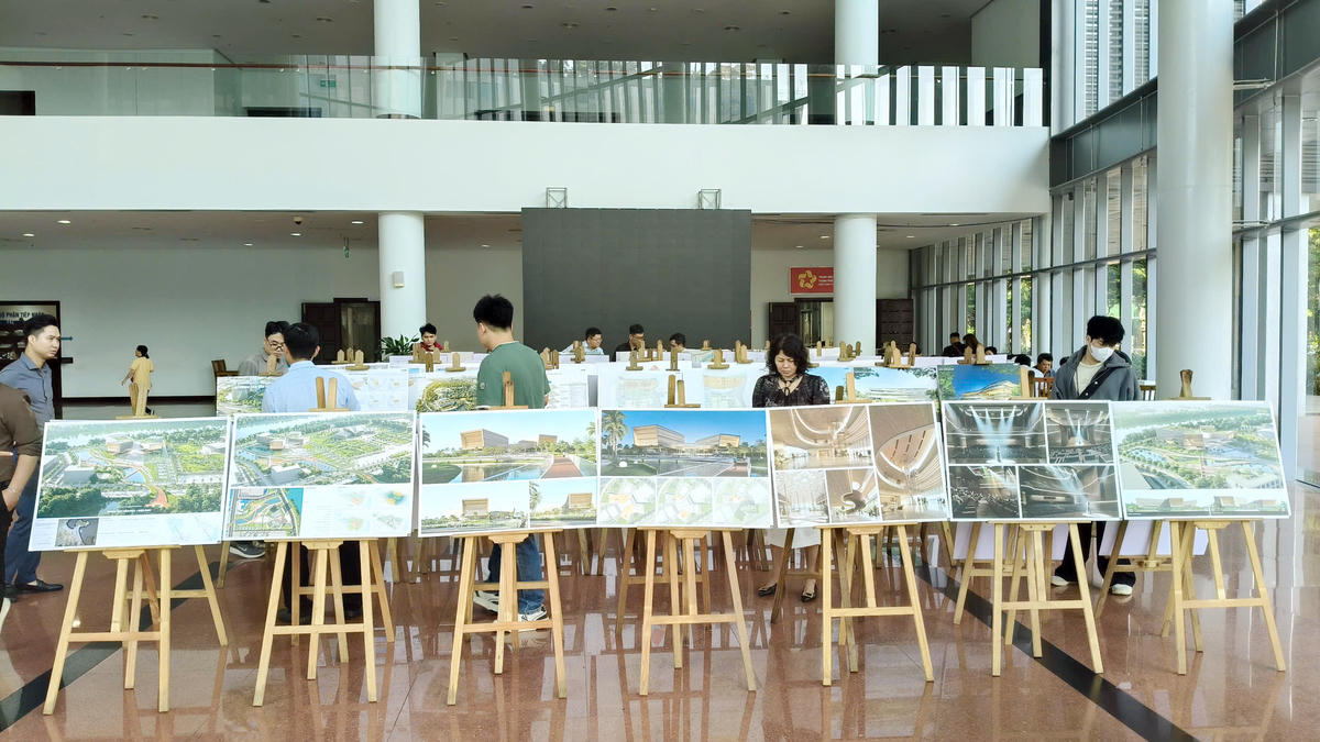Triển lãm các phương án thiết kế Trung tâm Văn hóa - Điện ảnh Đà Nẵng