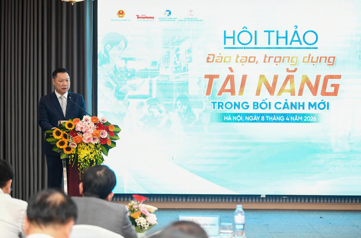 GS.TS Nguyễn Tiến Thảo – Vụ trưởng Vụ Giáo dục Đại học, Bộ GDĐT