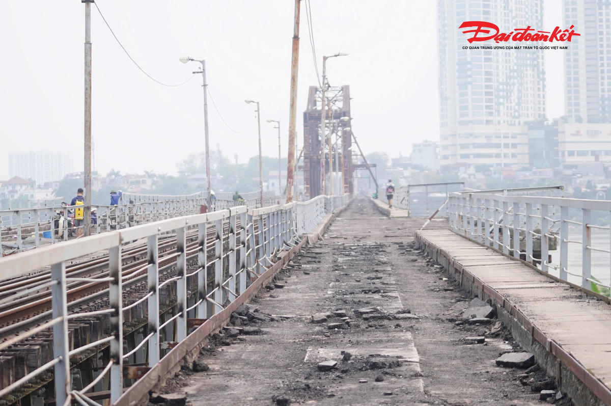 Công trường cầu Long Biên: Chạy nước rút hồi sinh biểu tượng trăm năm