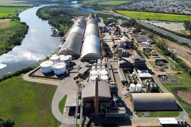 Cơ sở sản xuất biodiesel và dầu thực vật của Bianchini tại thành phố Canoas, bang Rio Grande do Sul, Brazil. Nguồn: Reuters.