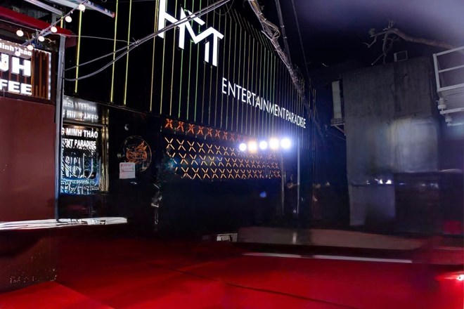 Hộ kinh doanh HMT ENTERTAINMENT PARADISE. Ảnh: CATP.