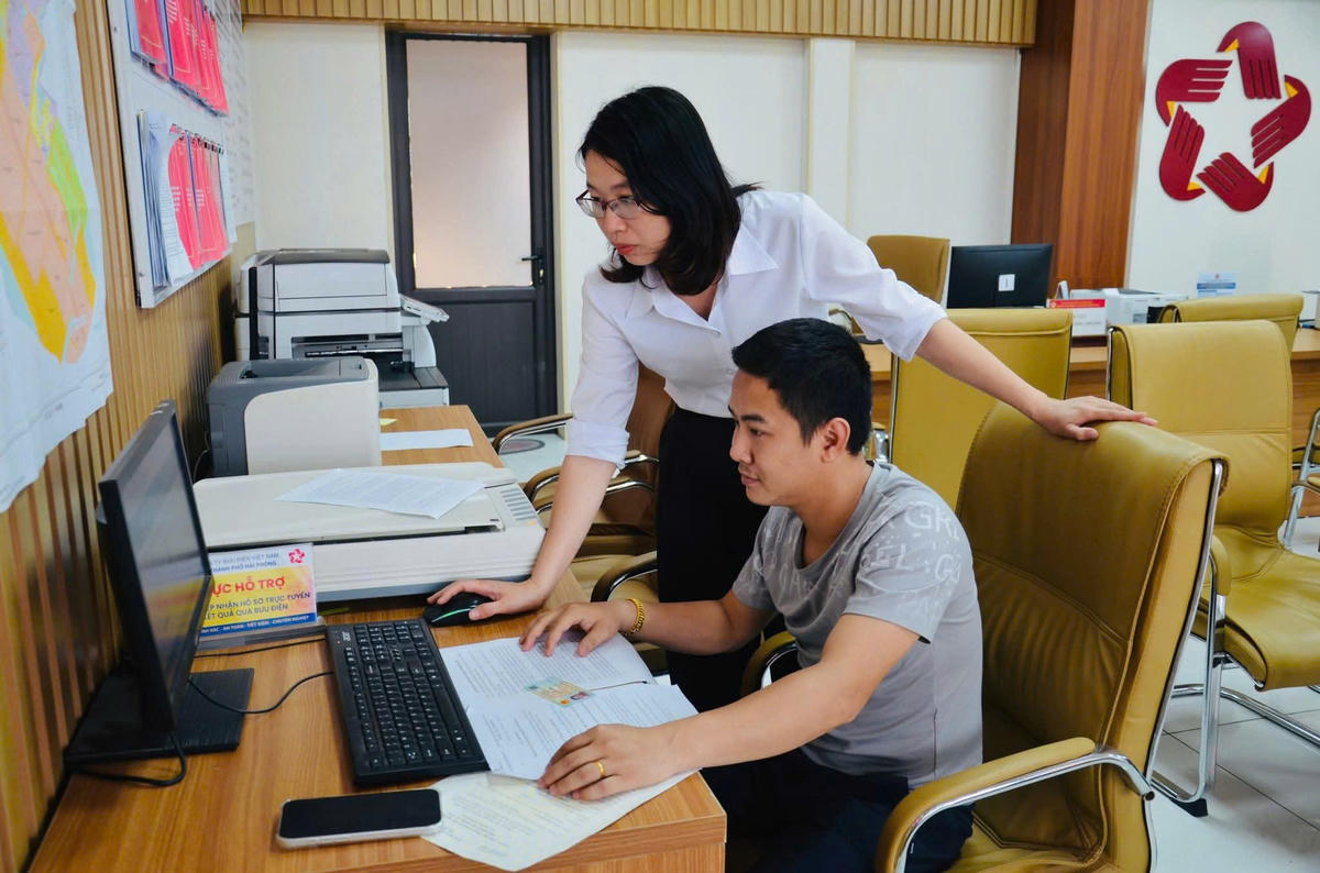 Hải Phòng phấn đấu đến năm 2027, 100% cơ quan đạt chuẩn “công sở thân thiện”. Ảnh: PT.