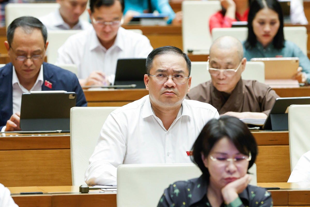 Các đại biểu tham dự phiên thảo luận.