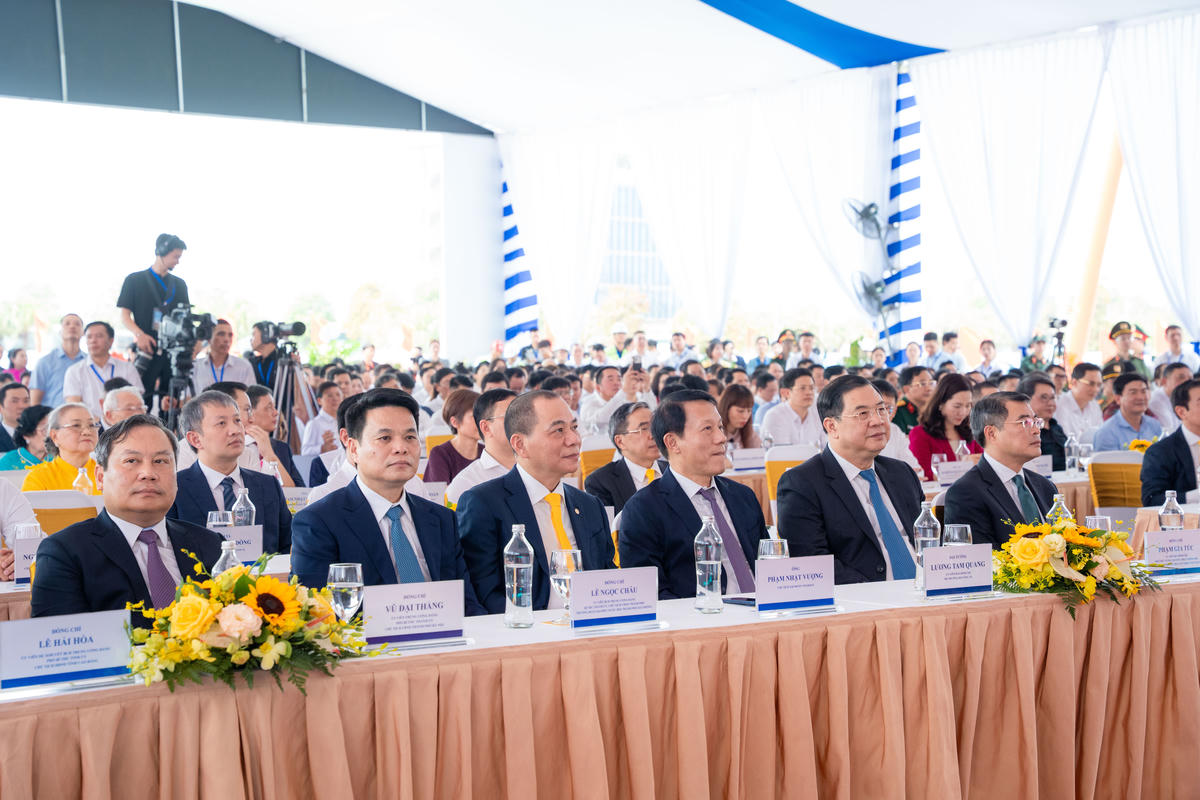 Thủ tướng Lê Minh Hưng dự lễ khởi công tuyến đường sắt tốc độ cao Hà Nội - Quảng Ninh