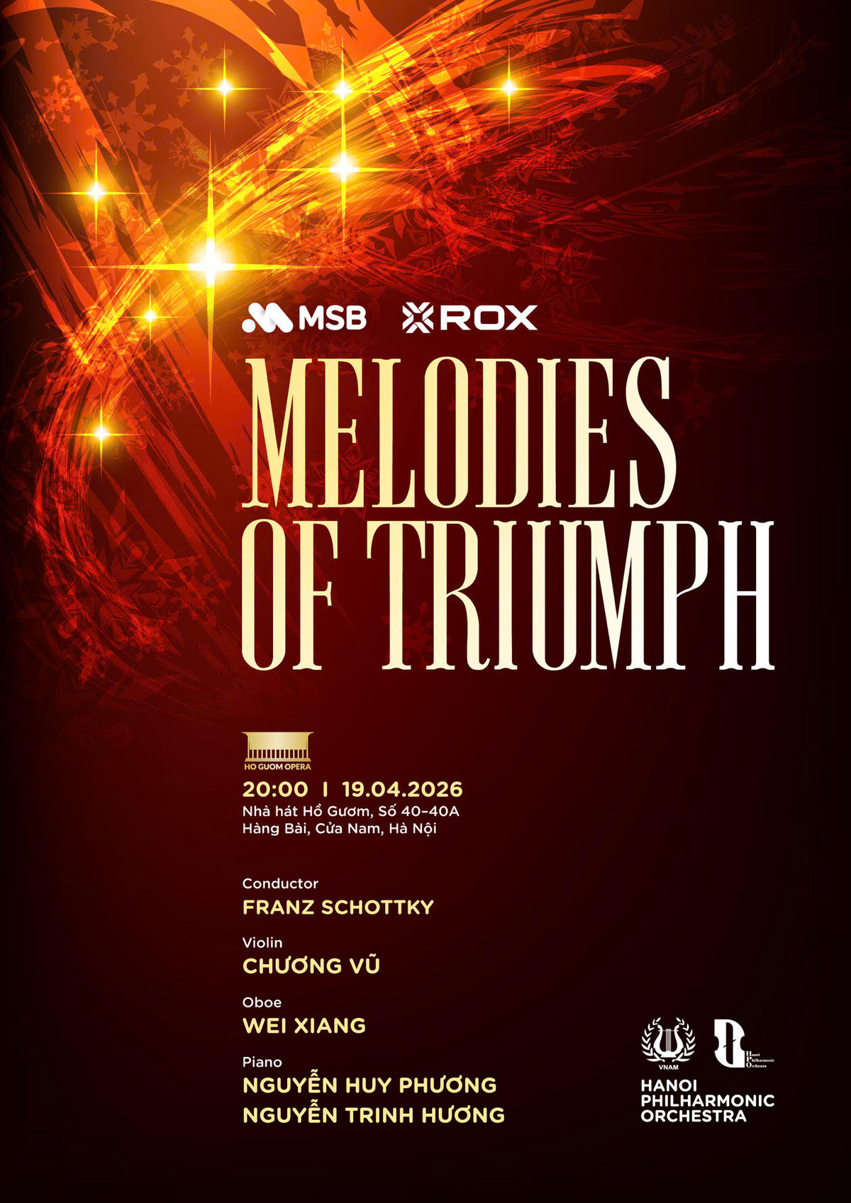 Bậc thầy chỉ huy từ Munich dẫn dắt giao hưởng “Melodies of Triumph”