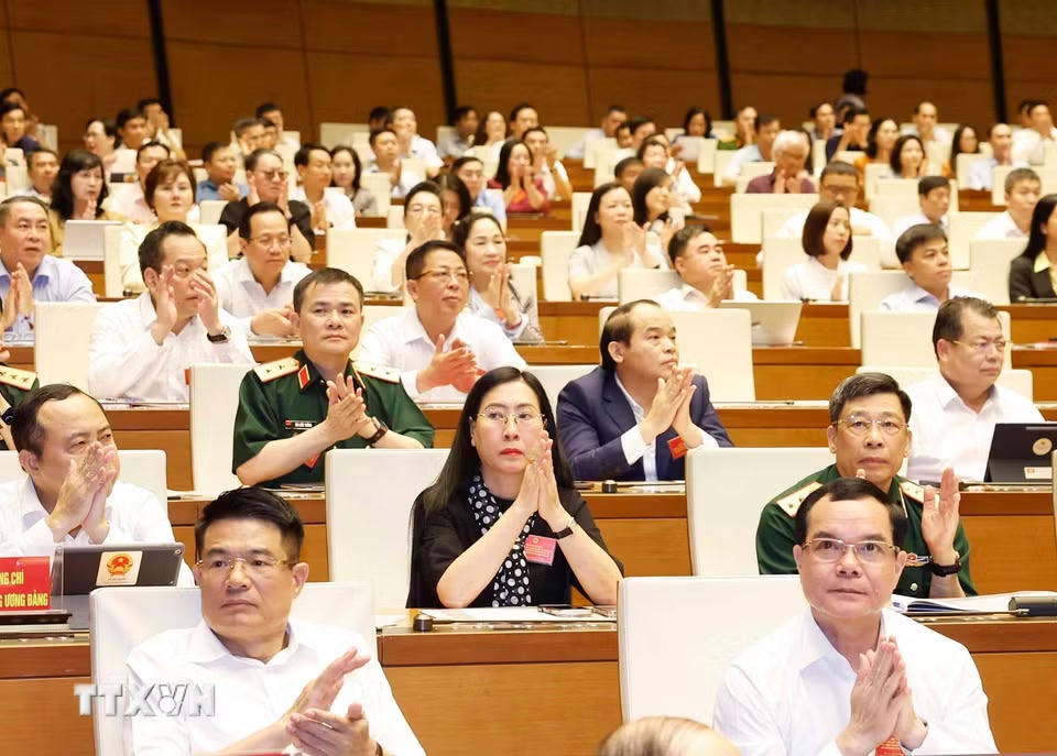 Các đại biểu tham dự hội nghị. (Ảnh: Thống Nhất/TTXVN)