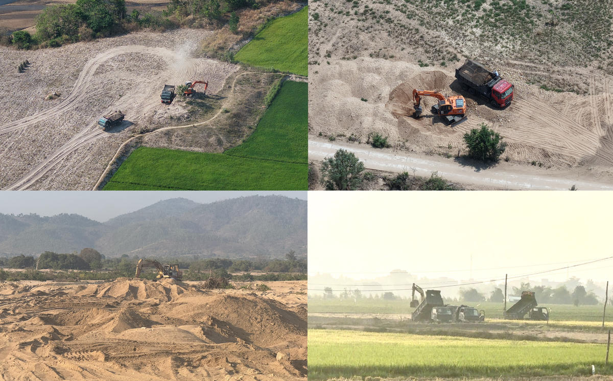 Xã Ia Tul (Gia Lai): Nóng tình trạng khai thác đất, cát trái phép 