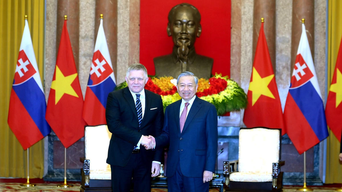 Tổng Bí thư, Chủ tịch nước Tô Lâm tiếp Thủ tướng Cộng hòa Slovakia
