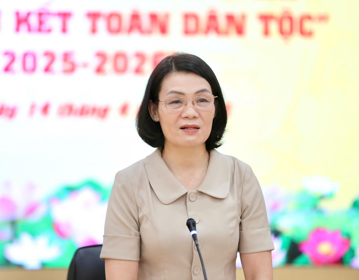 Bà Đỗ Thị Toán, Ủy viên Ban Thường vụ Tỉnh ủy, Phó Chủ tịch Thường trực Ủy ban MTTQ tỉnh Thanh Hóa phát biểu chỉ đạo tại hội nghị.