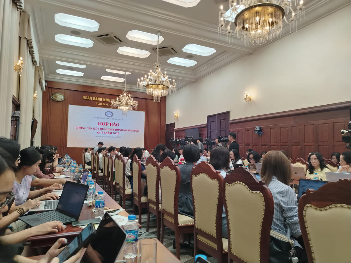 Toàn cảnh buổi họp báo. Ảnh: H.H.