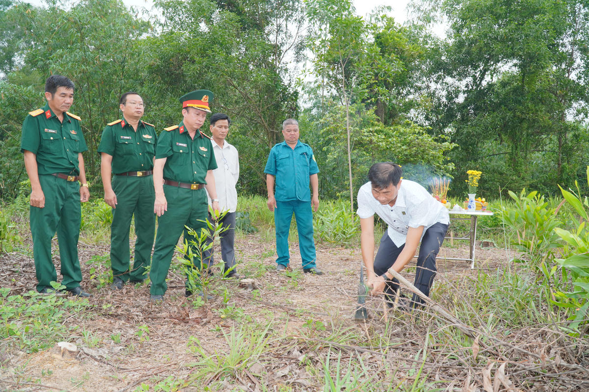 Bộ Tư lệnh TP Hồ Chí Minh động thổ tìm kiếm, quy tập hài cốt liệt sĩ
