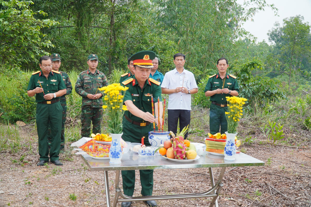Bộ Tư lệnh TP Hồ Chí Minh động thổ tìm kiếm, quy tập hài cốt liệt sĩ