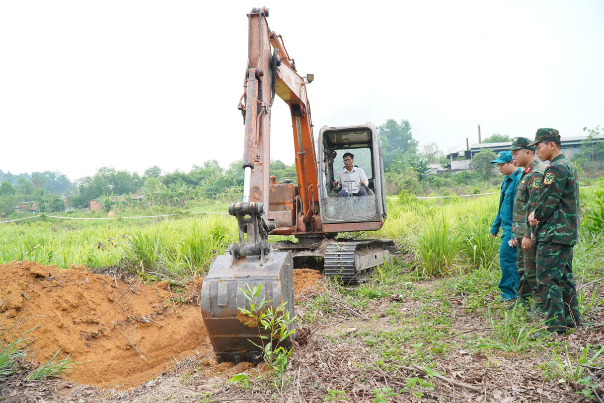 Bộ Tư lệnh TP Hồ Chí Minh động thổ tìm kiếm, quy tập hài cốt liệt sĩ