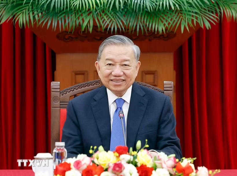 Tổng Bí thư, Chủ tịch nước Tô Lâm. (Ảnh: Thống Nhất/TTXVN).