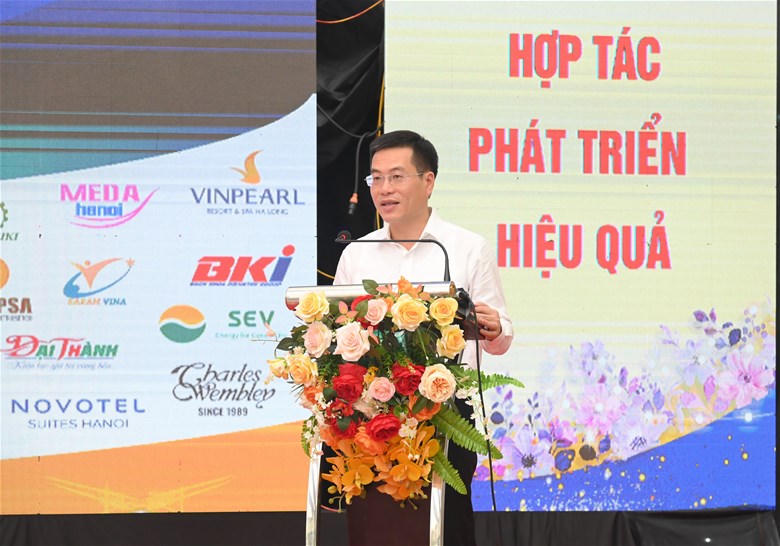 PGS.TS. Nguyễn Lê Cường - Phó Hiệu trưởng Trường Đại học Điện lực phát biểu khai mạc 