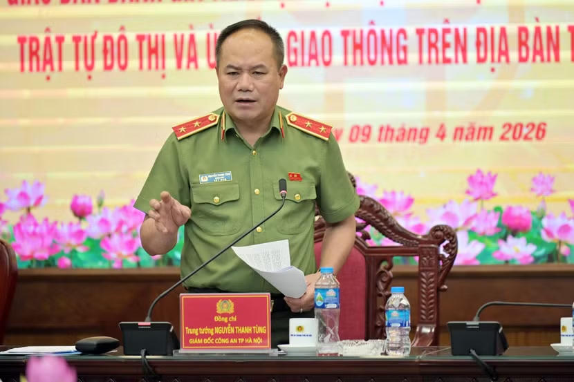 Trung tướng Nguyễn Thanh Tùng nhấn mạnh: "không có vùng cấm, không có ngoại lệ", quyết tâm sắt đá nhằm chuyển biển tích cực diện mạo đô thị Thủ đô ngay trong năm bản lề 2026.
