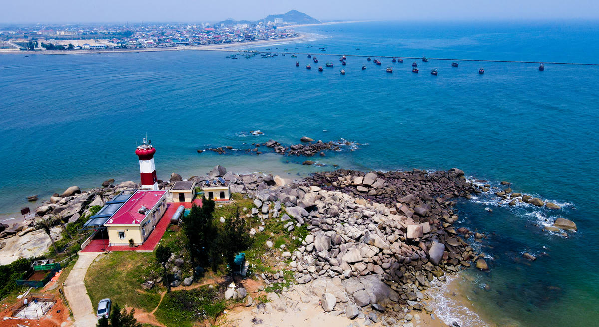 Bãi biển Hải Đăng đang dần trở thành điểm đến mới trên bản đồ du lịch biển địa phương. Ảnh: Cẩm Kỳ&nbsp;