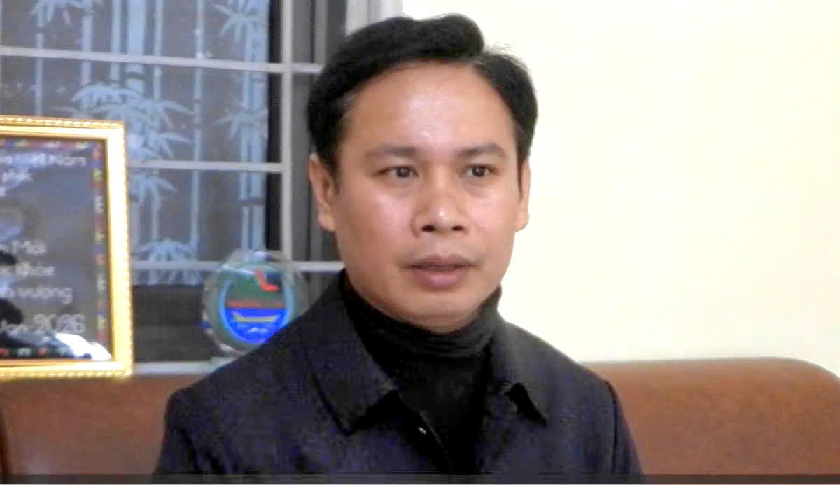 Ông Cao Bá Quý, Chủ tịch UBND xã Tả Van. Ảnh: Ngô Hùng.