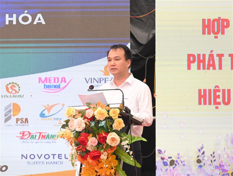 Đại diện Công ty Cổ phần Tư vấn Xây dựng Điện 1 (PECCI) phát biểu.