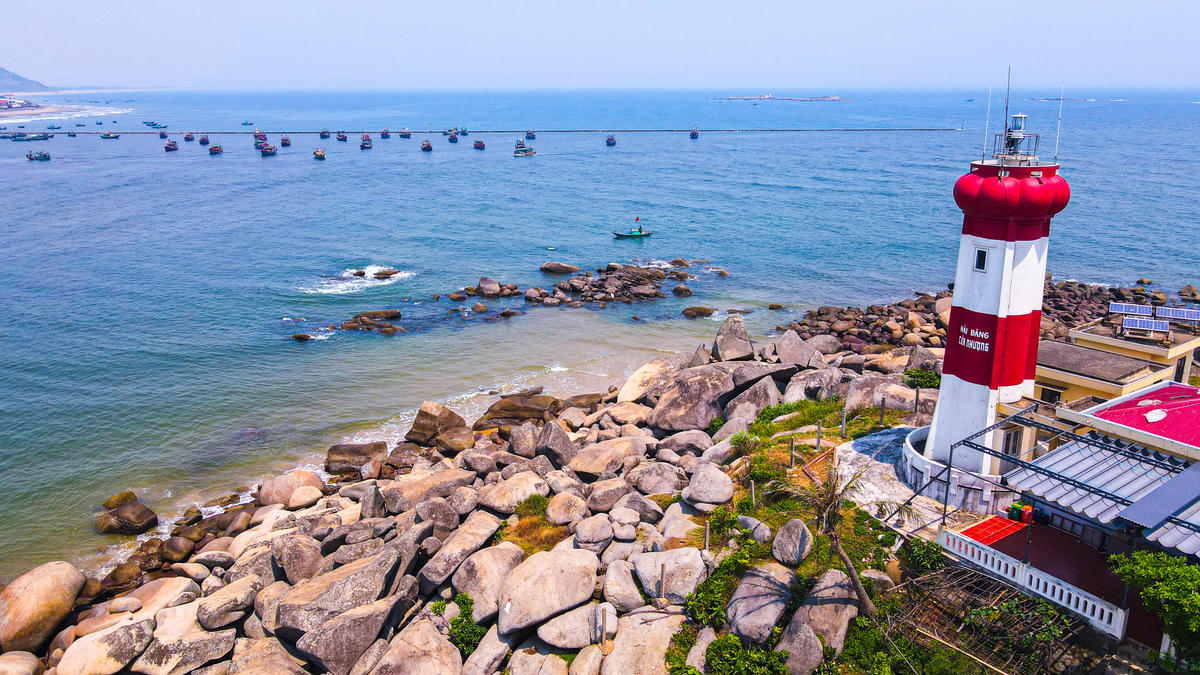 Tên gọi “Hải Đăng” bắt nguồn từ Trạm hải đăng Cửa Nhượng. Ảnh: Cẩm Kỳ&nbsp;