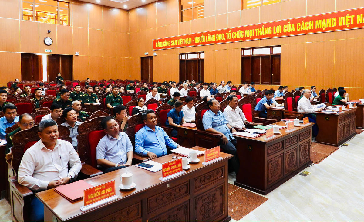 Các đại biểu dự hội nghị. Ảnh: Thanh Nga.