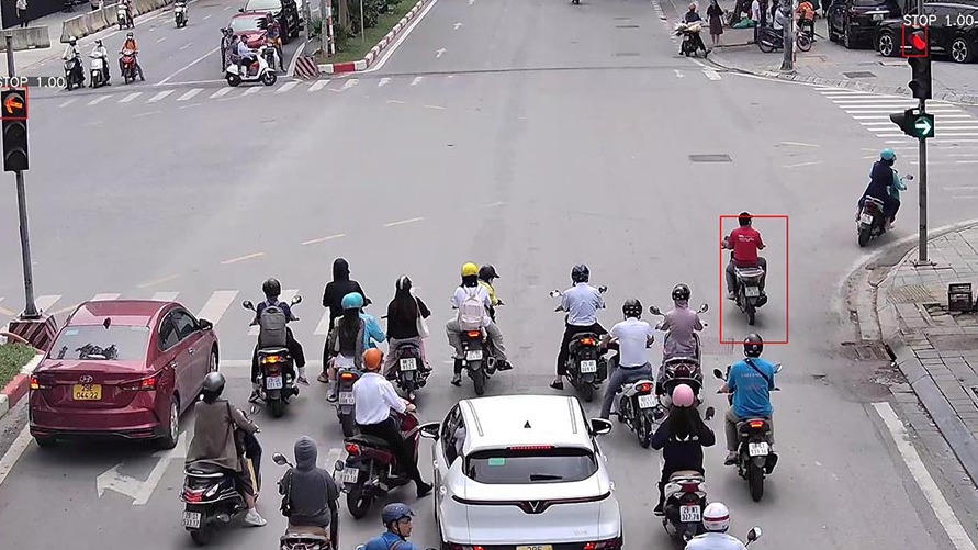 Xử lý vi phạm thông qua hệ thống camera giám sát.