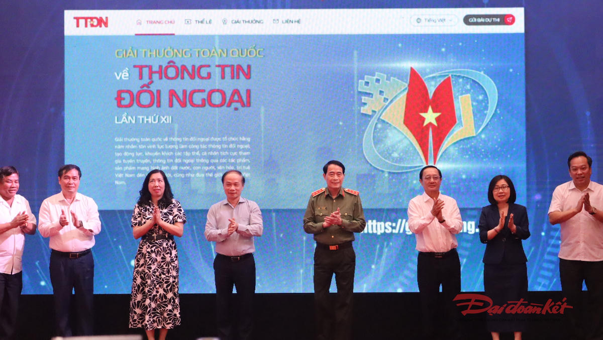 Phát động Giải thưởng toàn quốc về thông tin đối ngoại lần thứ XII năm 2026