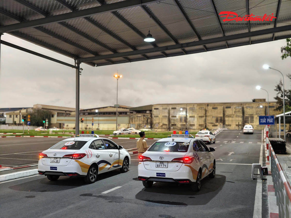 Hà Nội ứng dụng công nghệ để ngăn gian lận trong sát hạch lái xe