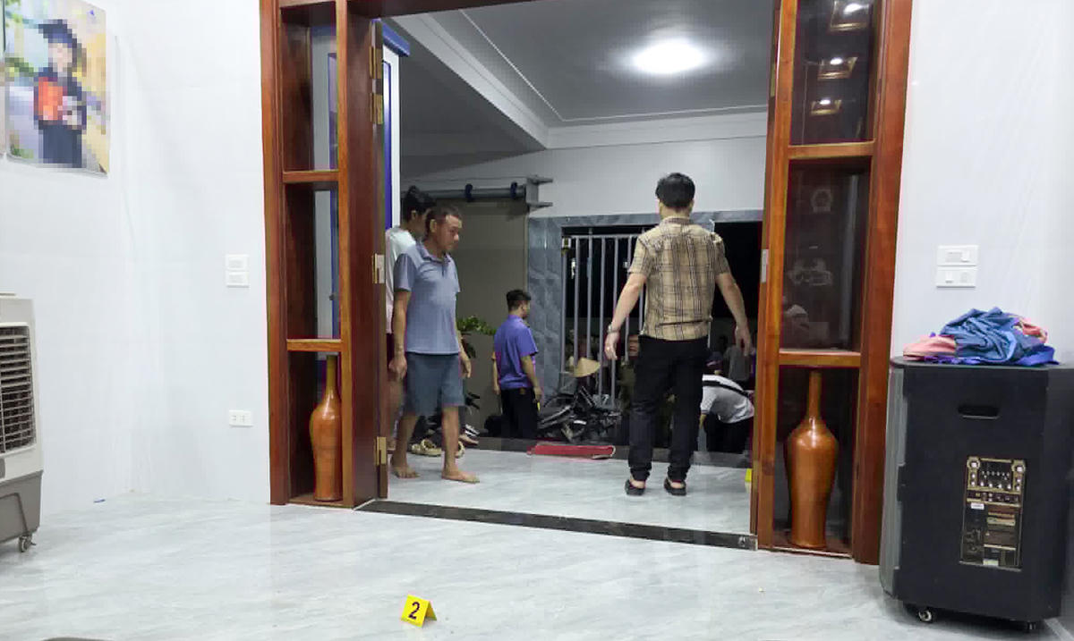 Hiện trường nơi xảy ra sự việc. Ảnh: Cẩm Kỳ&nbsp;