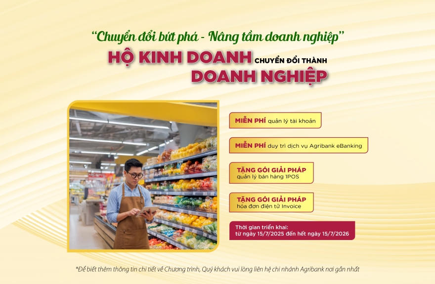 Gói giải pháp hỗ trợ hộ kinh doanh chuyển đổi thành doanh nghiệp