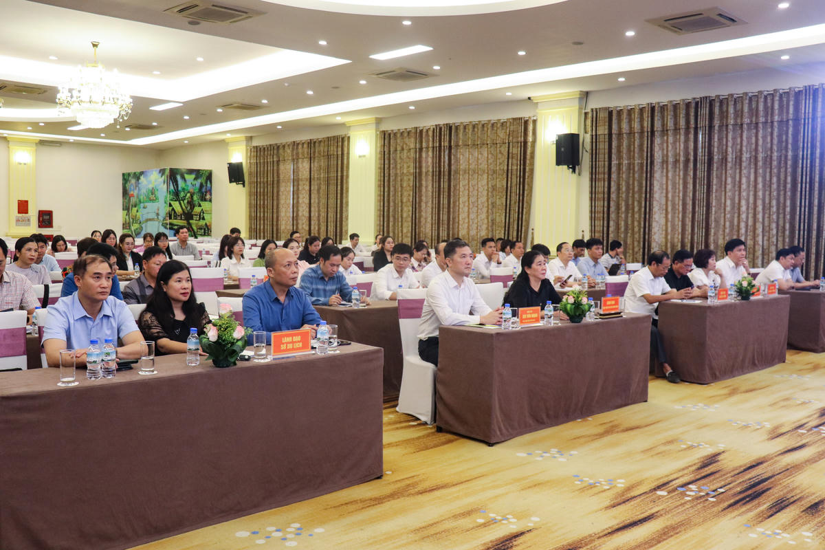 Hội nghị thông tin các hoạt động của 'Tuần Du lịch Ninh Bình năm 2026'. Ảnh: Đình Minh