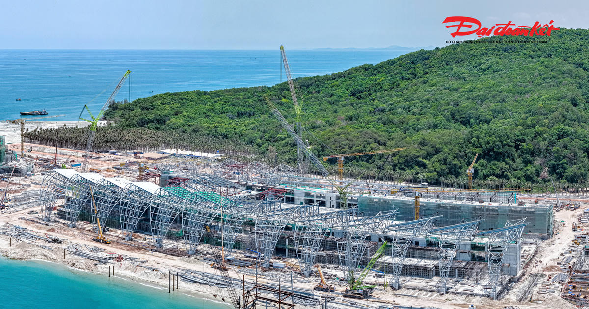 Tăng tốc đưa Trung tâm Hội nghị APEC cán mốc 90%, diện mạo siêu công trình dần rõ ràng