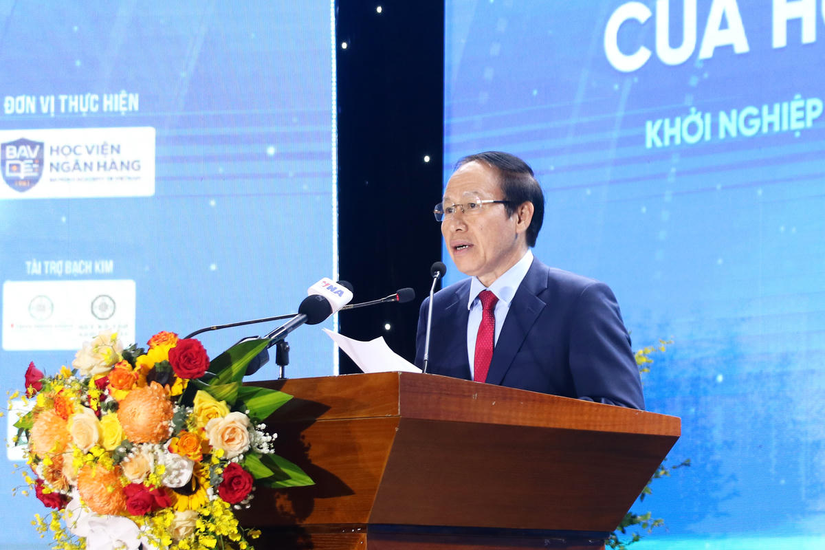 Phó Thủ tướng Chính phủ Lê Tiến Châu&nbsp;phát biểu tại Ngày hội.