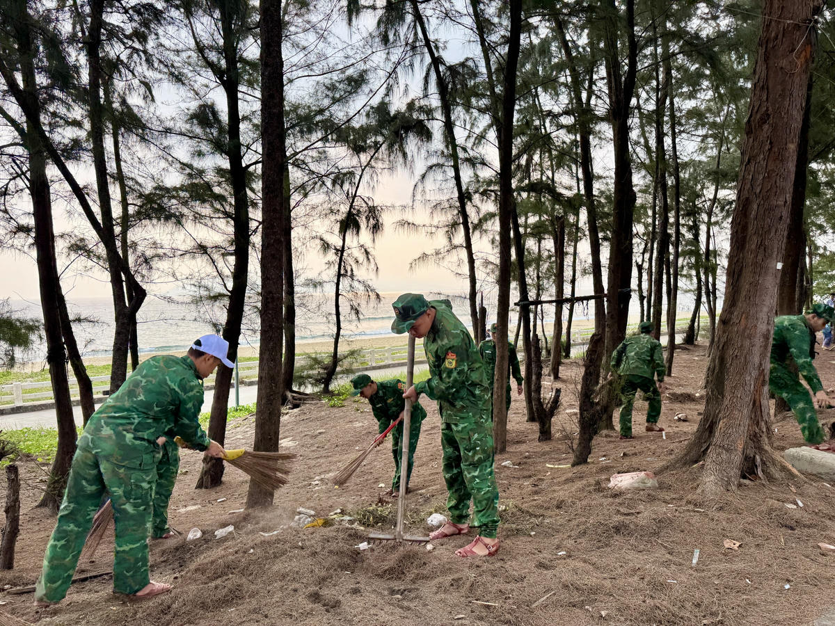 Đà Nẵng: Đồng loạt ra quân dọn vệ sinh môi trường 